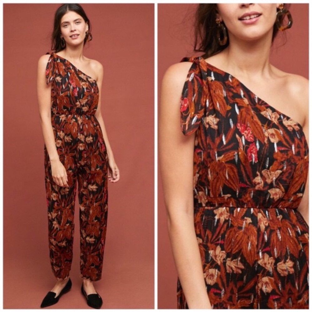 Maeve Anthropologie Kyoto Jumpsuit size 8